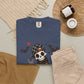 Boy Skeleton Halloween Unisex Garment-Dyed T-shirt image 73