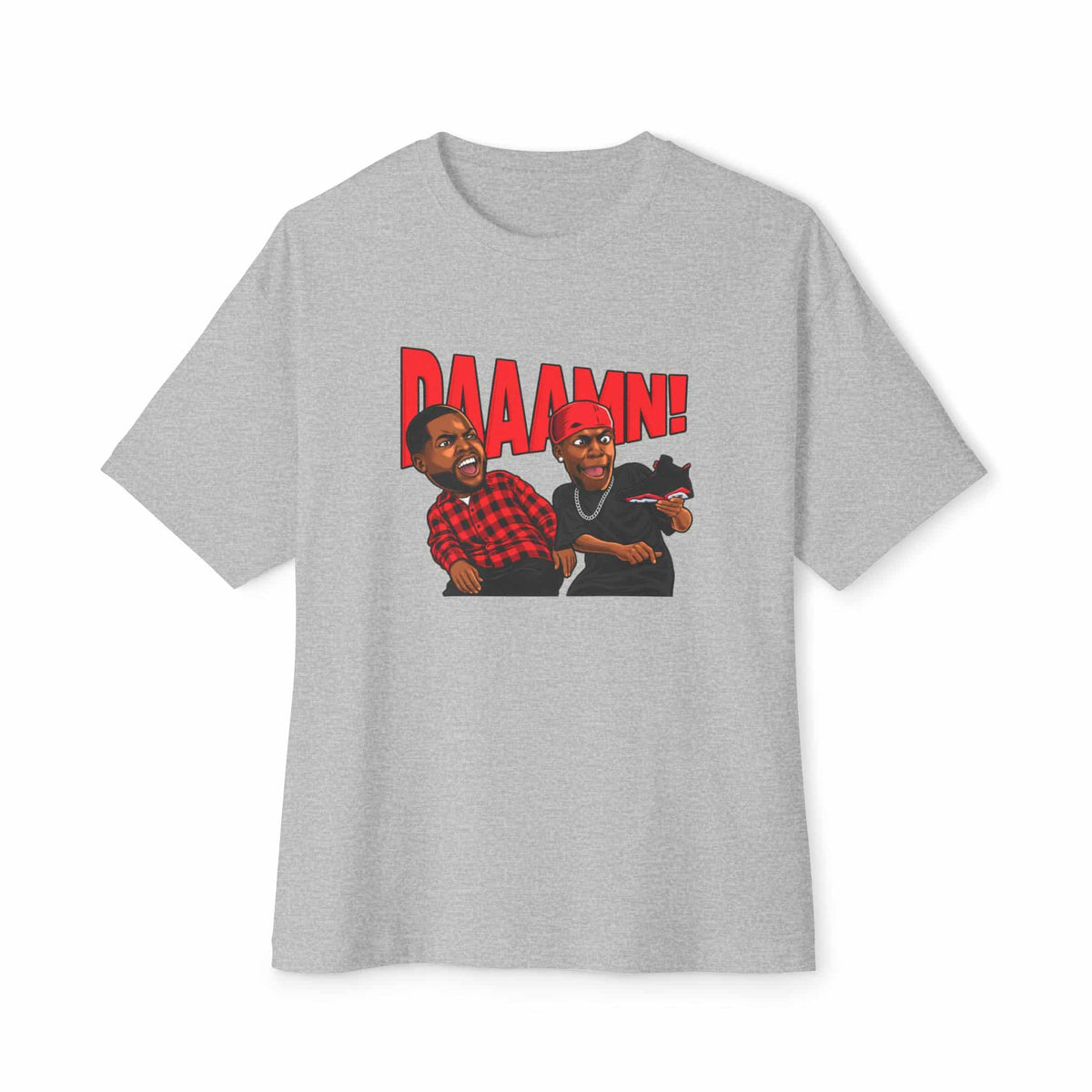 Graphic Print Unisex Oversized Boxy Tee – POD0035 image 24