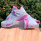 AJ 4 White Pink Oreo Shoes Sneakers - nk0003985 image 2