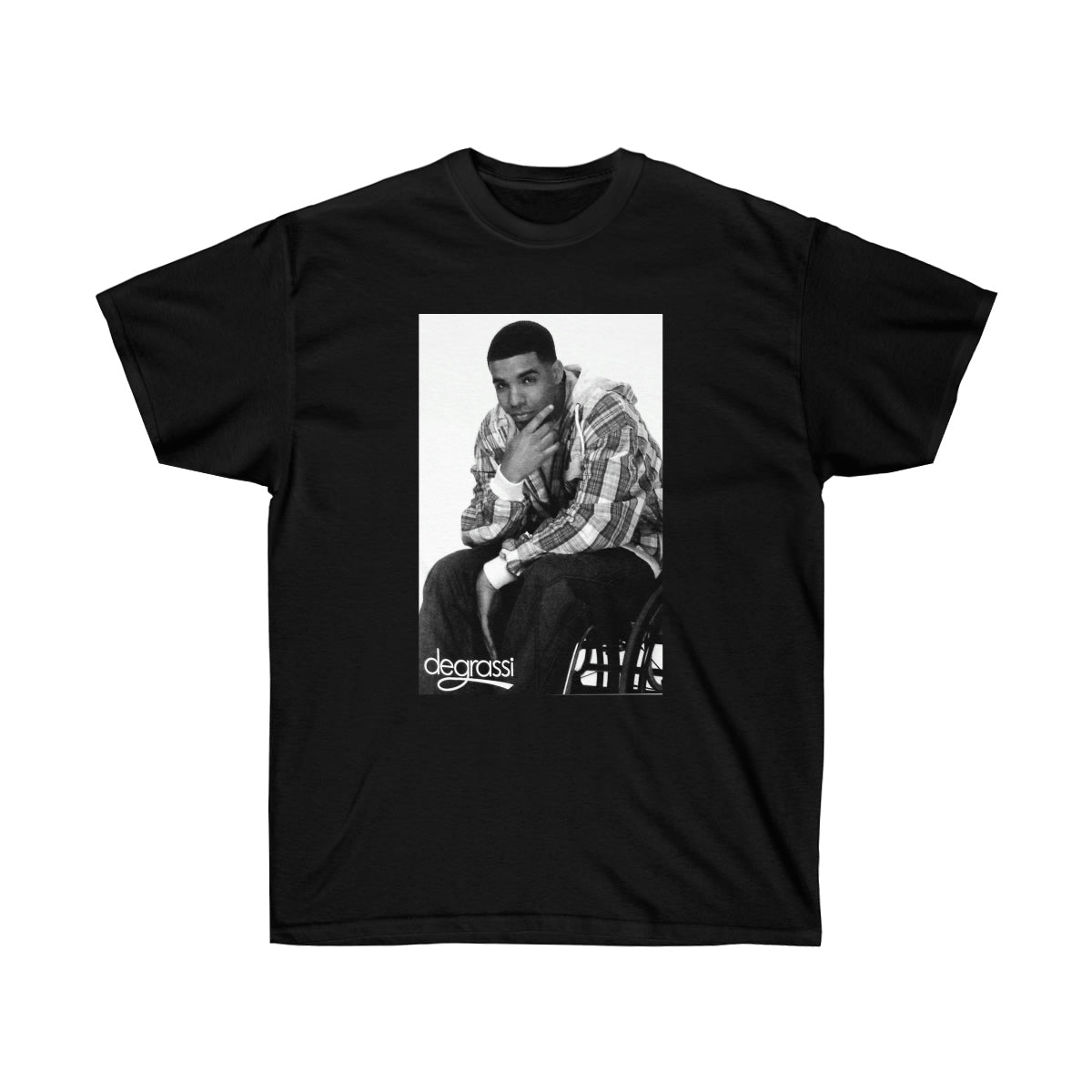 Rap Drake Degrassi Men T-Shirt - Black, S image