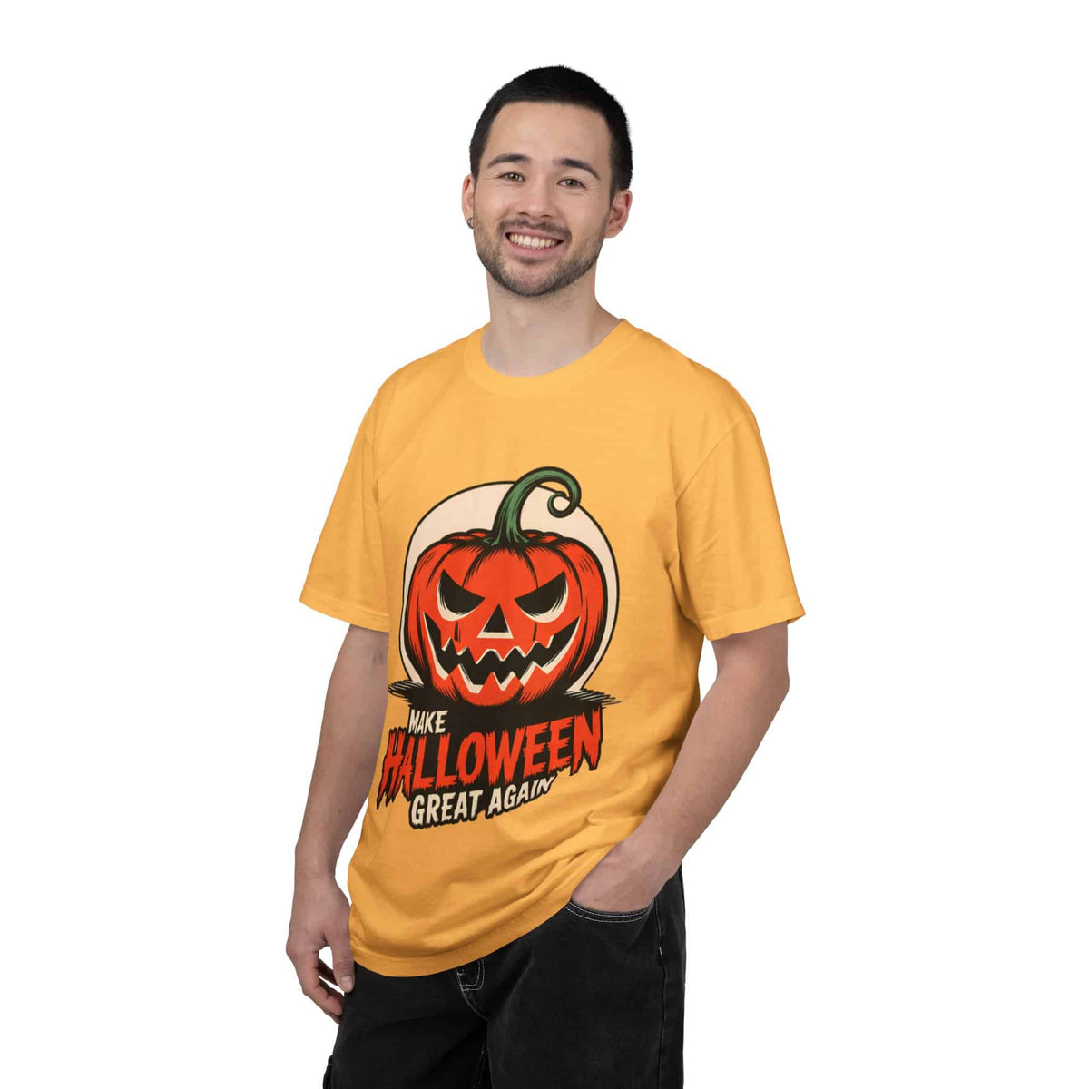 Make Halloween Great Again Unisex Garment-Dyed T-shirt image 50