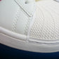 AD Superstar II Off White / Maroon / Gold Metallic Shoes Sneakers - nk0005446 image 7