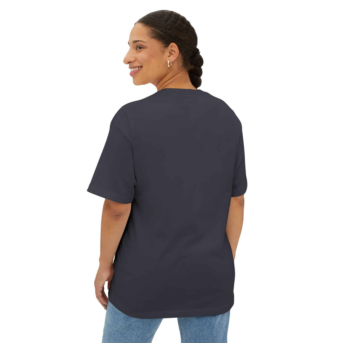 Neon Skull DJ Unisex Oversized Boxy Tee image 36