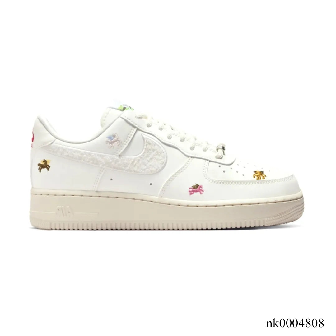 Air Force 1 Chenille Swoosh Year Of The Horse Shoes Sneakers - nk0004808 image 0