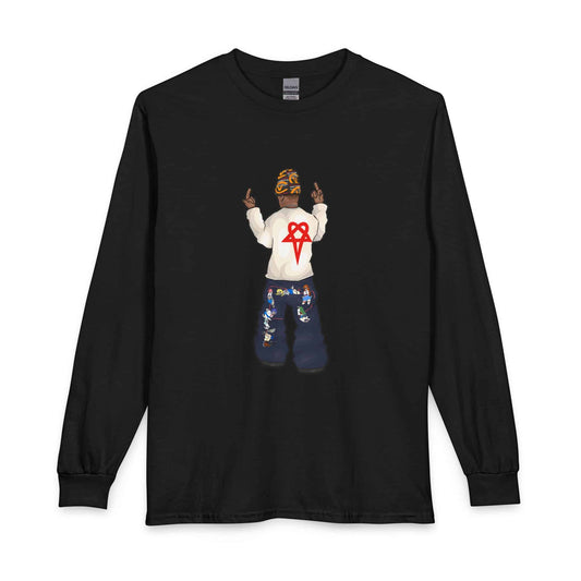 Rebel Attitude Long Sleeve T-Shirt image 0
