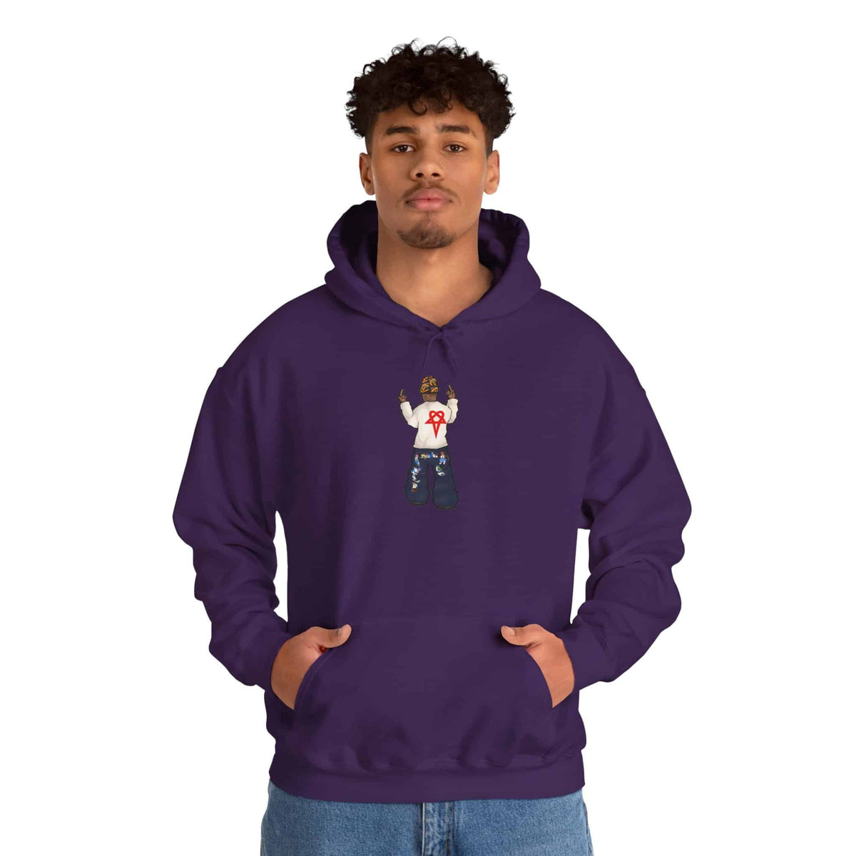 Rebel Attitude Hooded Sweatshirt image 81