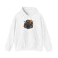 Spooky Streetwear Masked Hooded Sweatshirt - 2XL, White image