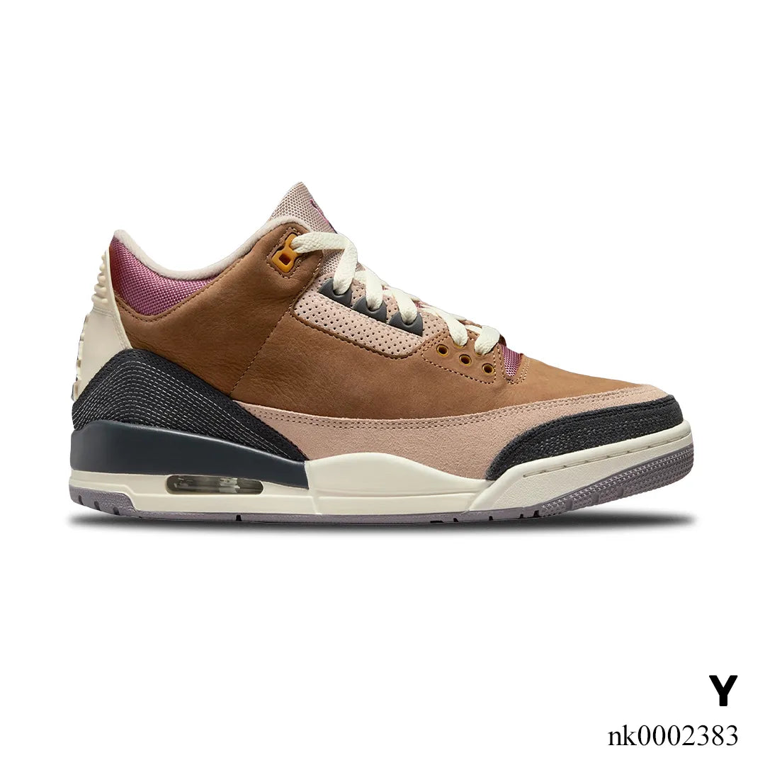 AJ 3 Retro Winterized Archaeo Brown Shoes Sneakers - nk0002383 image