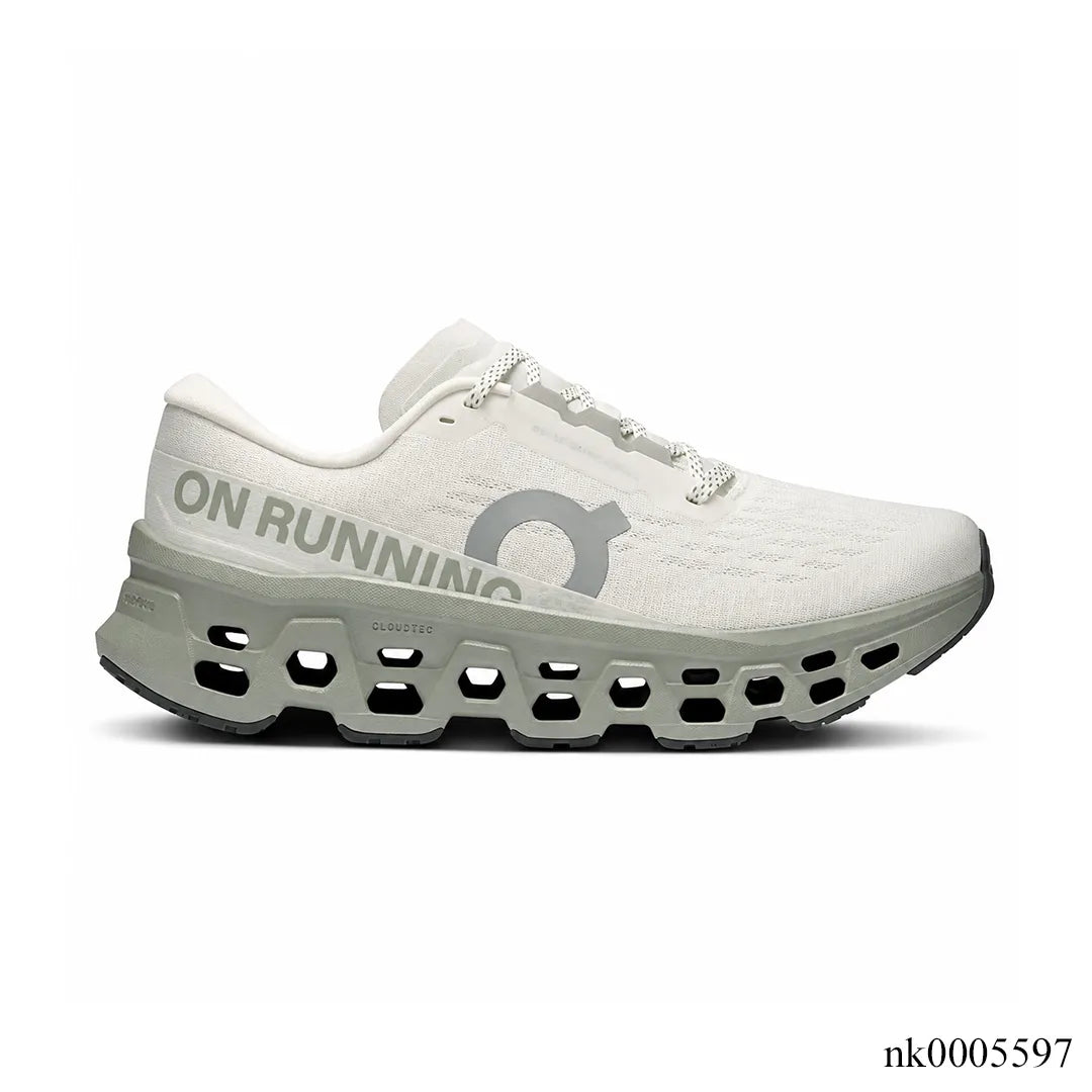 On Running Cloudmonster 3 Ivory Tin Shoes Sneakers - nk0005597 image 0