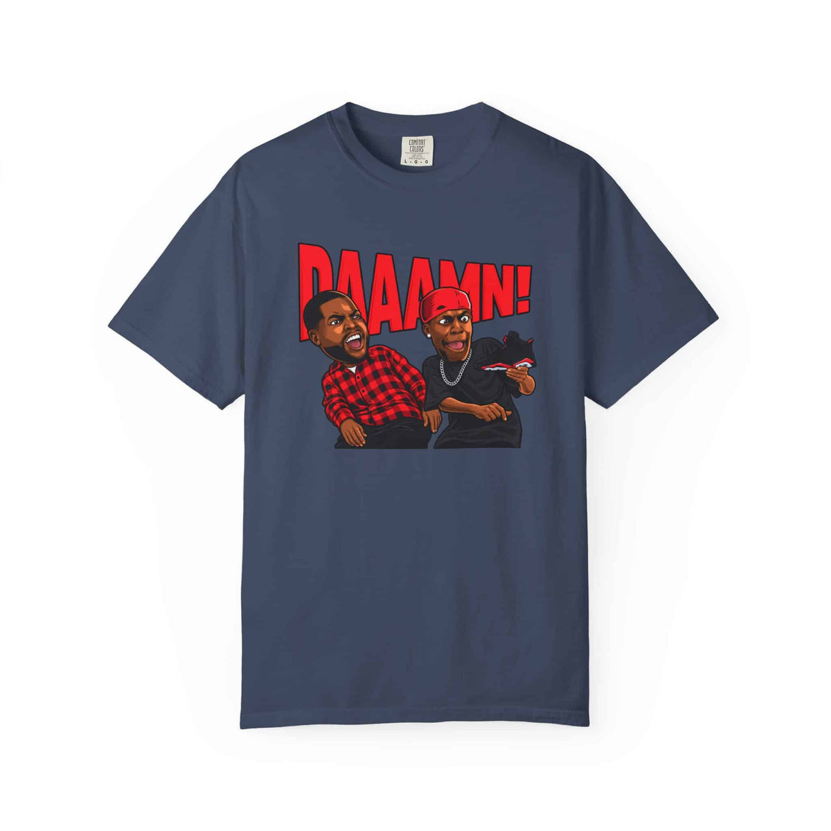 Graphic Print  Unisex Garment-Dyed T-shirt - POD0035 image