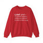 Grind Definition Crewneck Sweatshirt image 8