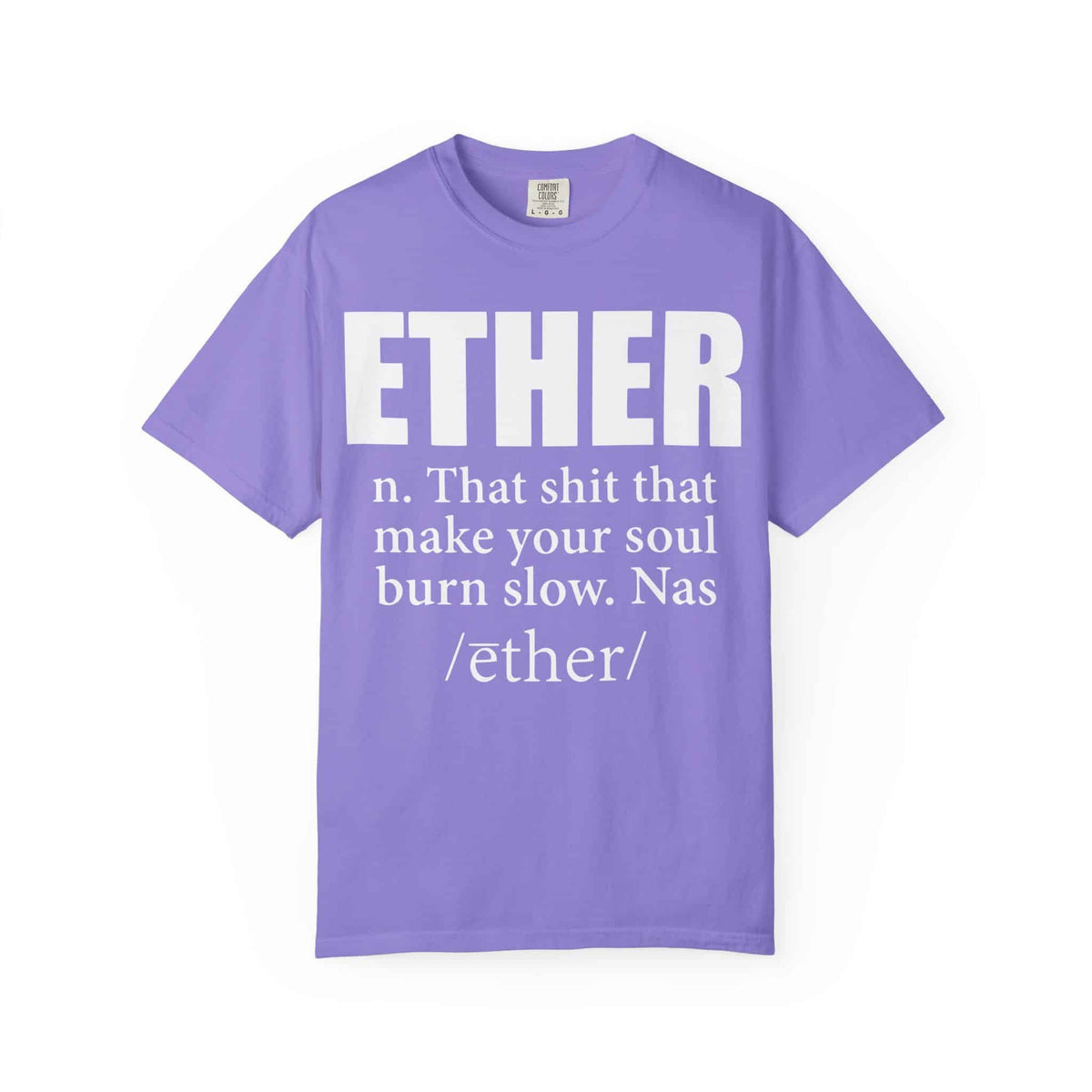 Ether Unisex Garment-Dyed T-shirt image 24