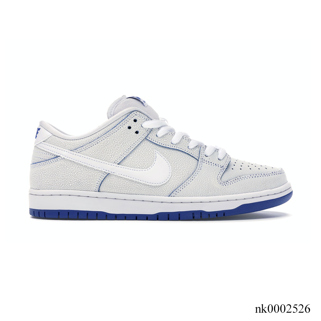 SB Dunk Low Premium White Game Royal Shoes Sneakers - nk0002526 image 0
