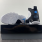 AJ 9 Black University Blue Shoes Sneakers - nk0000819 image 5