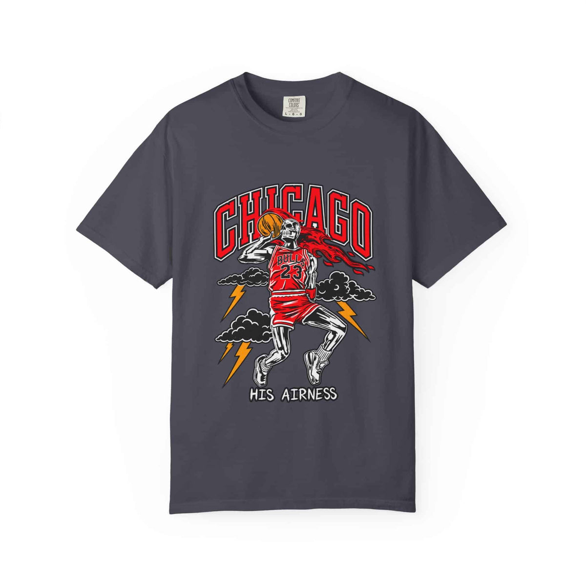 Graphic Print  Unisex Garment-Dyed T-shirt - POD0038 image