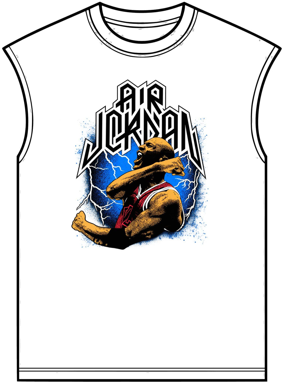 Airborne Legend Unisex Garment-Dyed Muscle Tee image 4