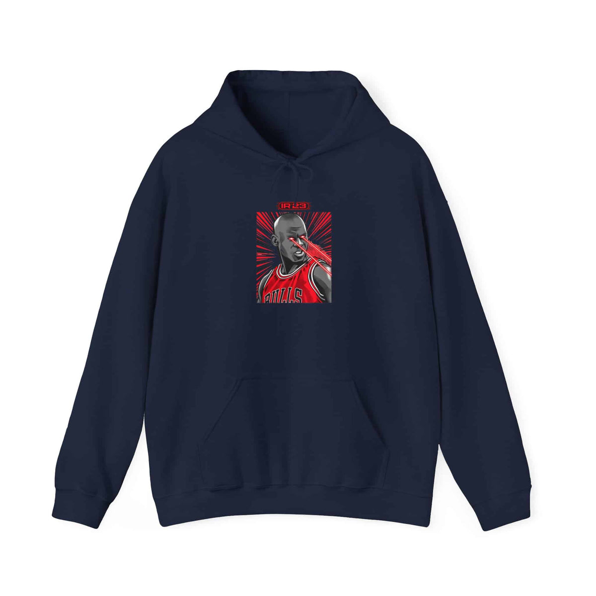 Graphic Print Unisex Heavy Blend™ Hooded Sweatshirt - POD0032 - M, Navy image
