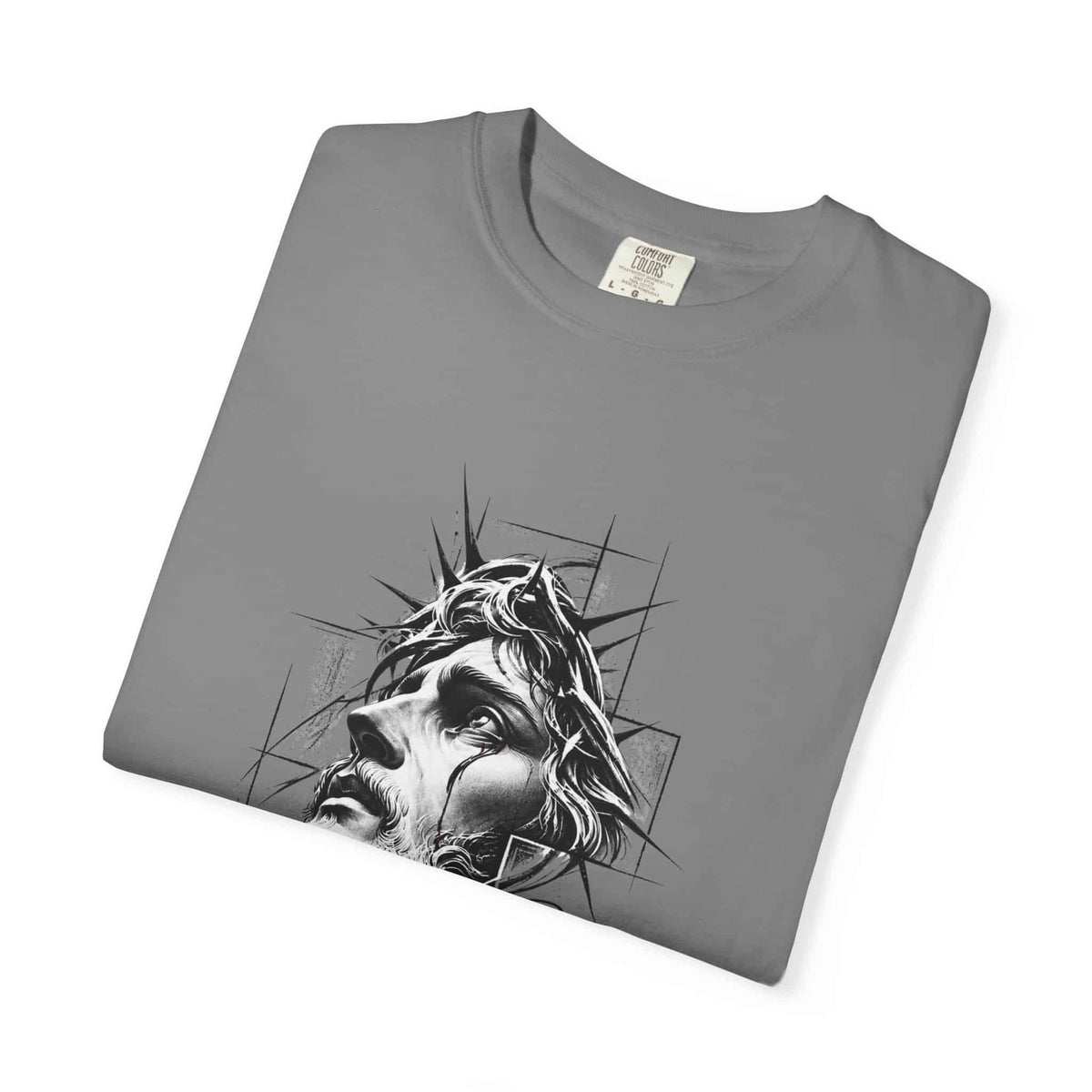 Crown of Faith 1 Unisex Garment-Dyed T-shirt image 63
