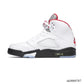 AJ 5 Fire Red Silver Tongue (2020) Shoes Sneakers - nk0000787 image 1