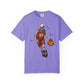 Halloween Basketball Unisex Garment-Dyed T-shirt image