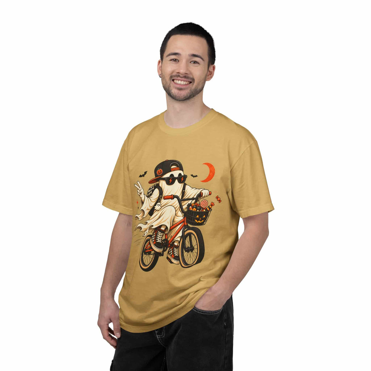 Gangster Mask Unisex Garment-Dyed T-shirt image 39