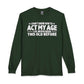 Graphic Print Long Sleeve T-Shirt - POD0034 image