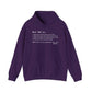 Beef Definition Hooded Sweatshirt - XL, Purple image