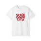 Graphic Print T-Shirt - POD0040 - L, White image