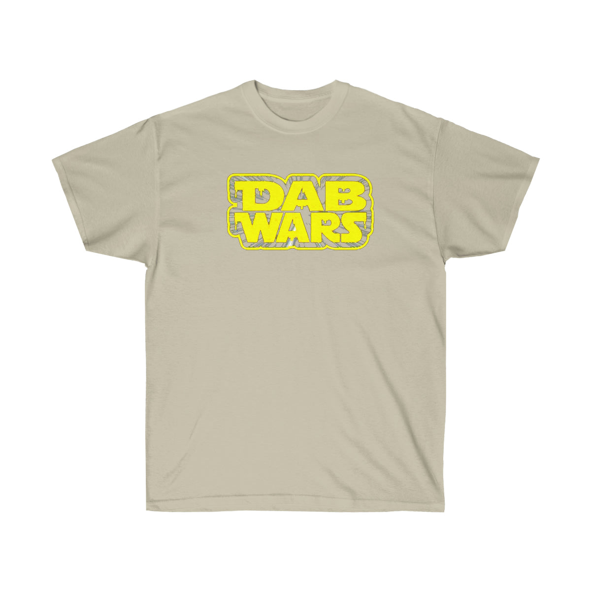 Dab Wars Basic Men T-Shirt - Sand, M image