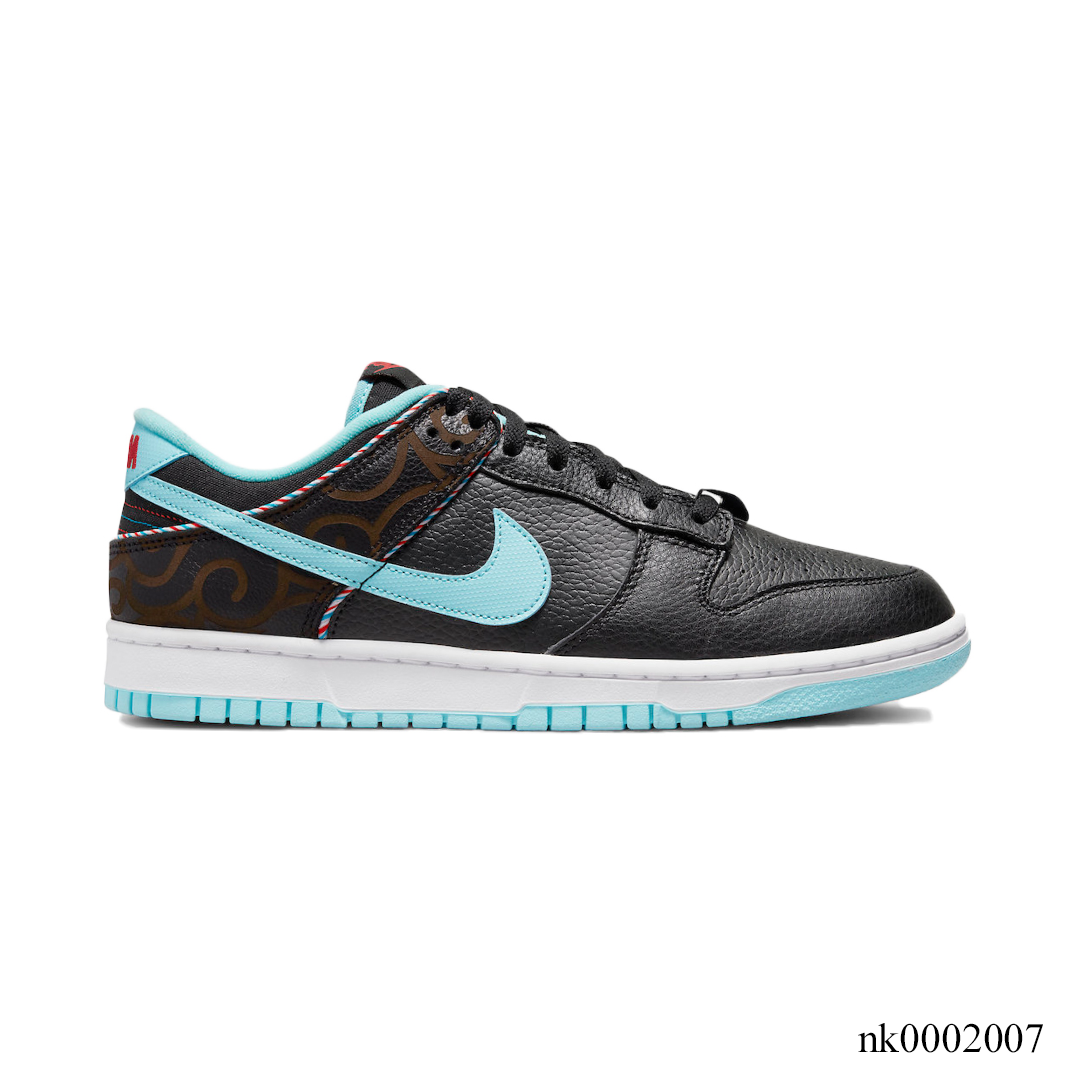 Dunk Low Barber Shop Black Shoes Sneakers - nk0002007 image