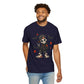 Boy Skeleton Halloween Unisex Garment-Dyed T-shirt image 82