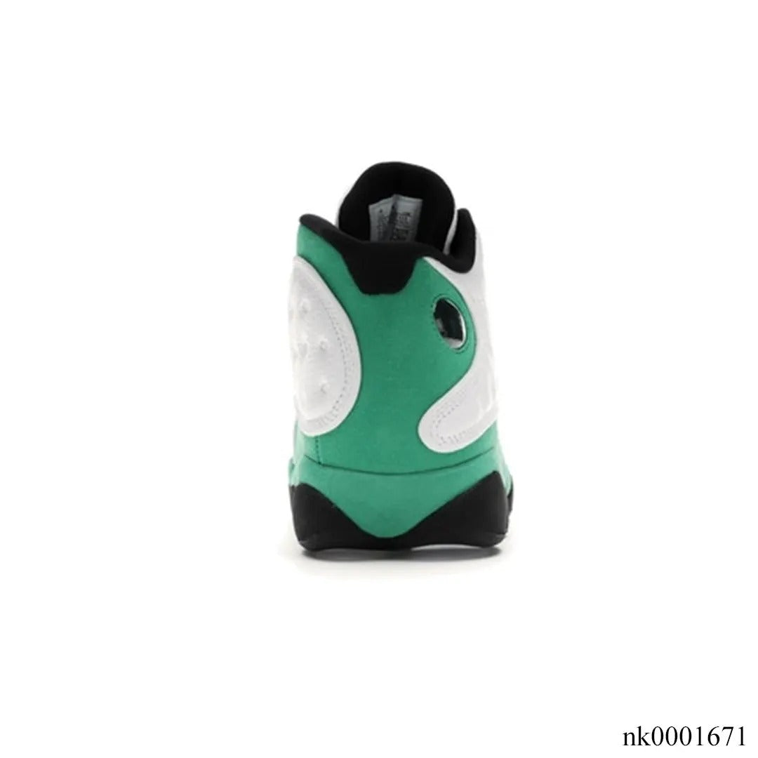 AJ 13 Retro White Lucky Green Shoes Sneakers - nk0001671 image 4