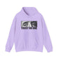 Graphic Print Hooded Sweatshirt - POD0039 - L, Orchid image