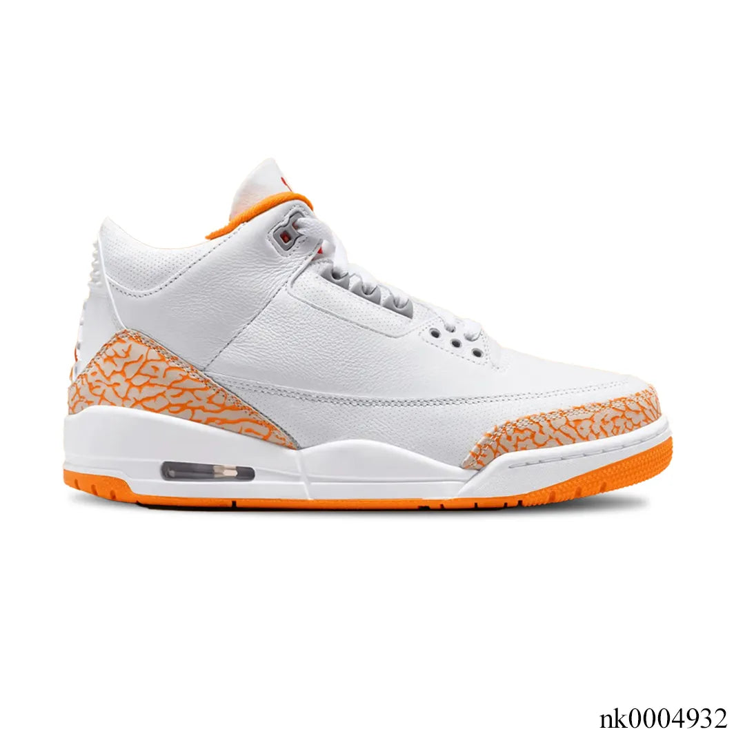 AJ 3 Orange Citrus Shoes Sneakers – nk0004932 image
