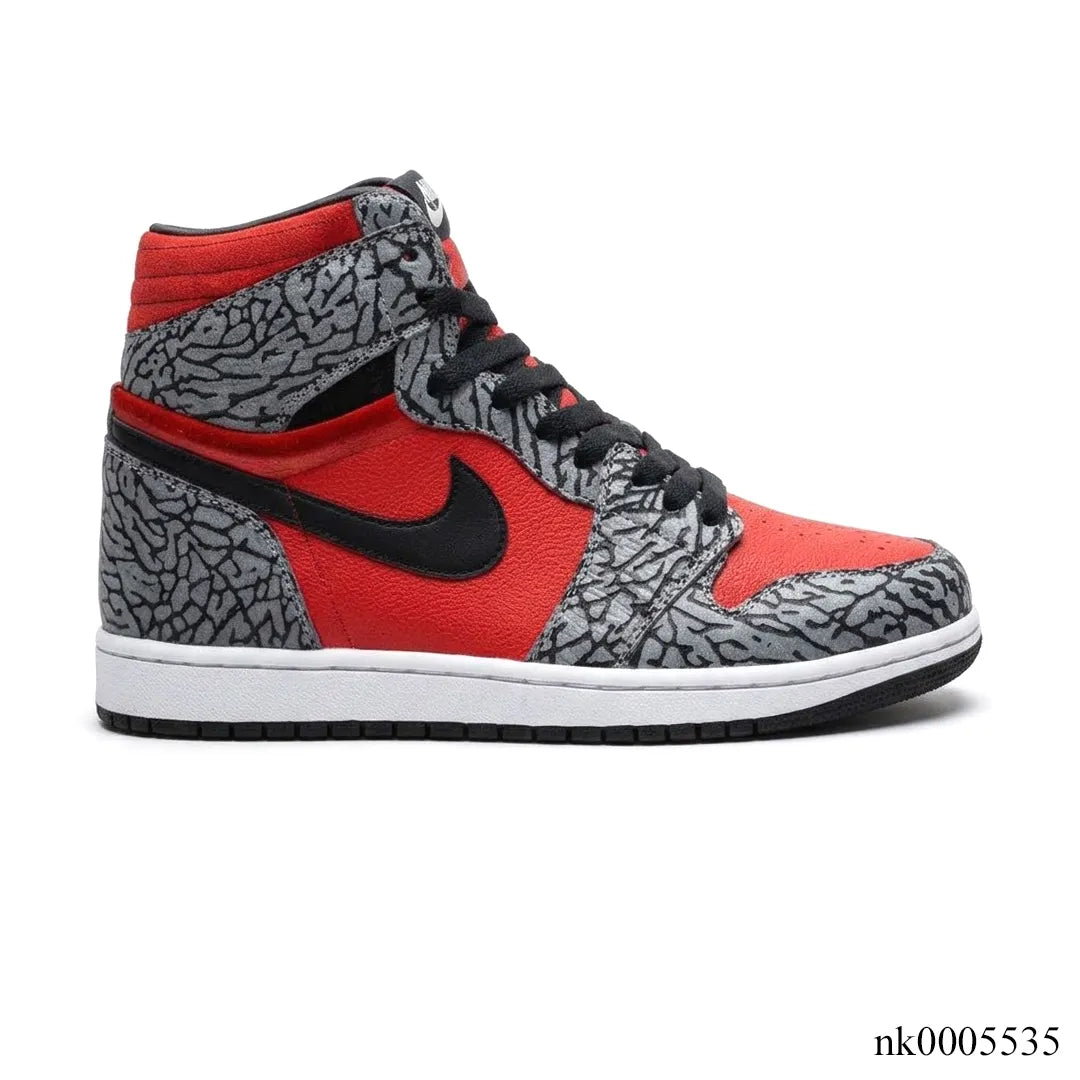 Air Jordan 1 “Red Cement” Shoes Sneakers - nk0005535 image
