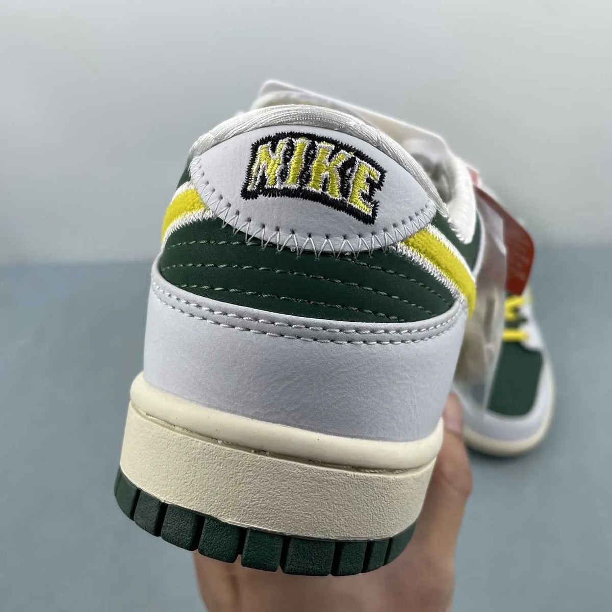 Dunk Low Retro "Sail/University Gold-Fir" Shoes Sneakers - nk0005383 image 12