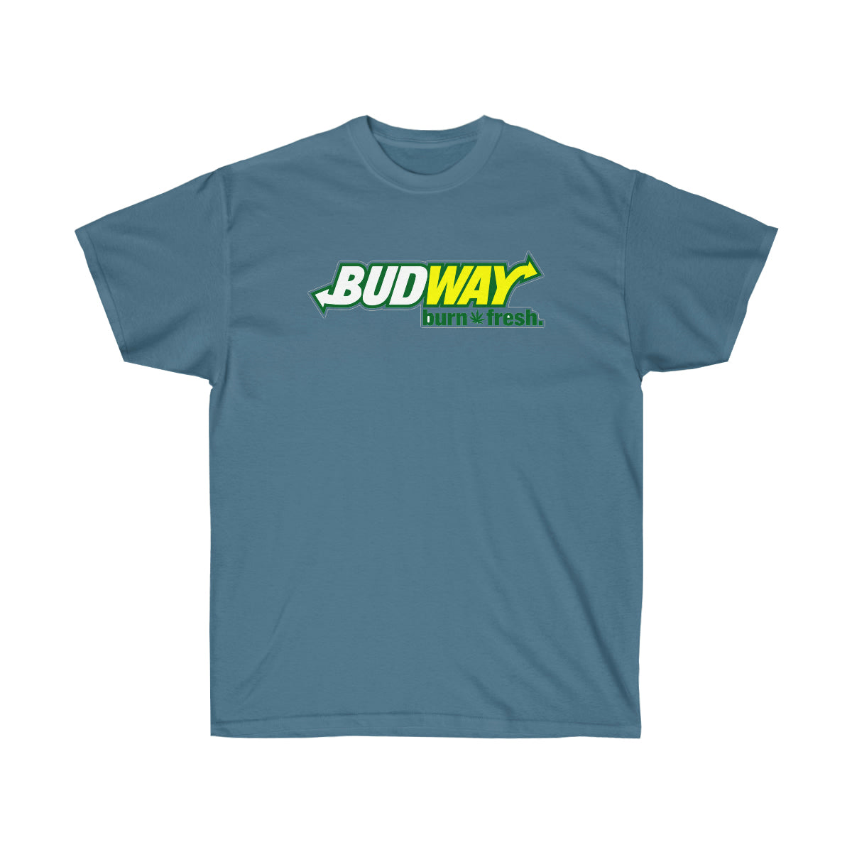 Budway Burn Fresh White Men T-Shirt image 8