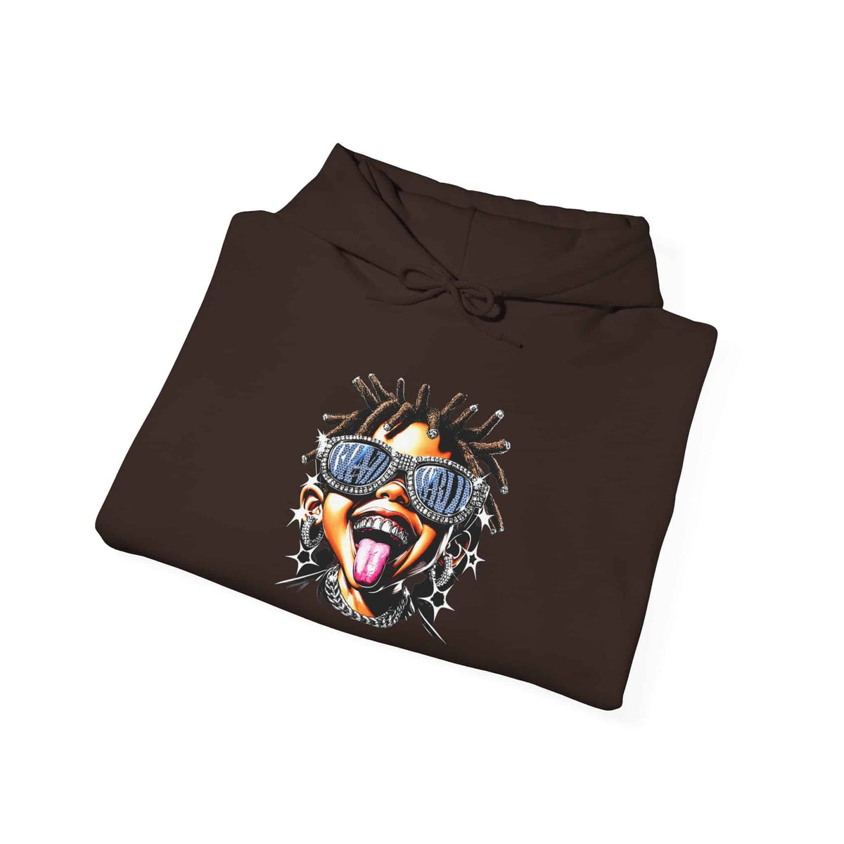 Diamond Drip Hooded Sweatshirt image 35