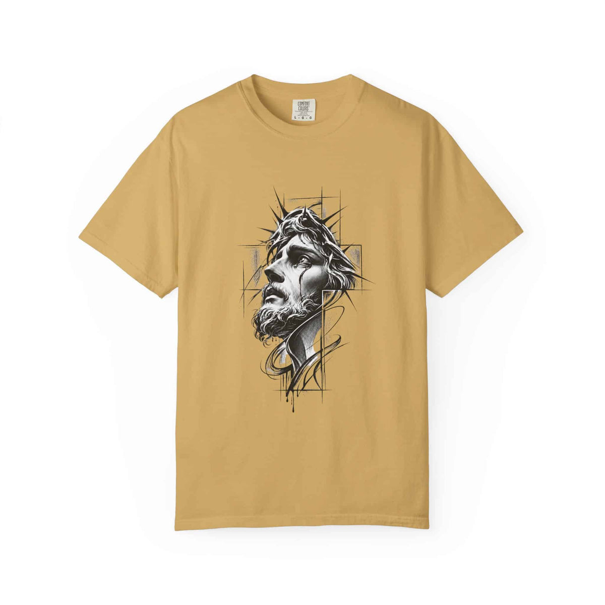 Crown of Faith 1 Unisex Garment-Dyed T-shirt image
