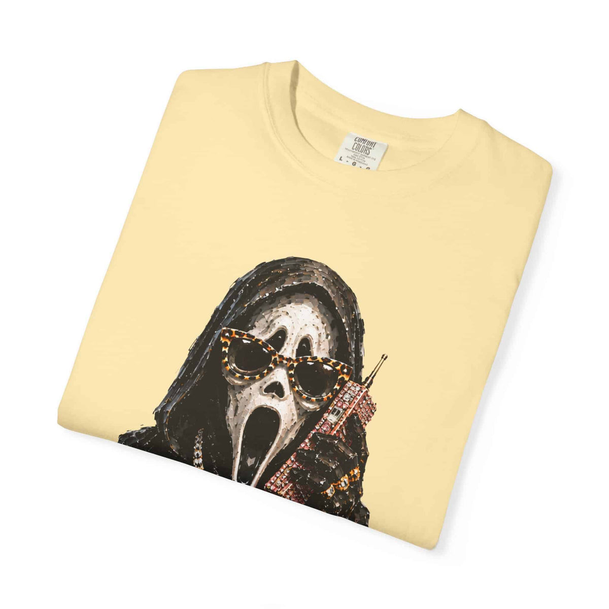Halloween Ghostface Unisex Garment-Dyed T-shirt image 23