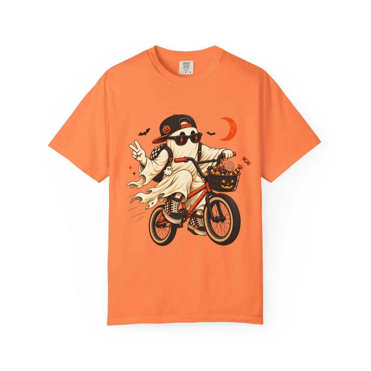 Gangster Mask Unisex Garment-Dyed T-shirt image