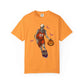 Halloween Basketball Unisex Garment-Dyed T-shirt image