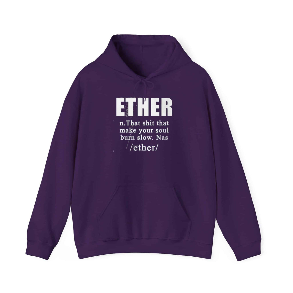 Ether Hooded Sweatshirt - 3XL, Purple image