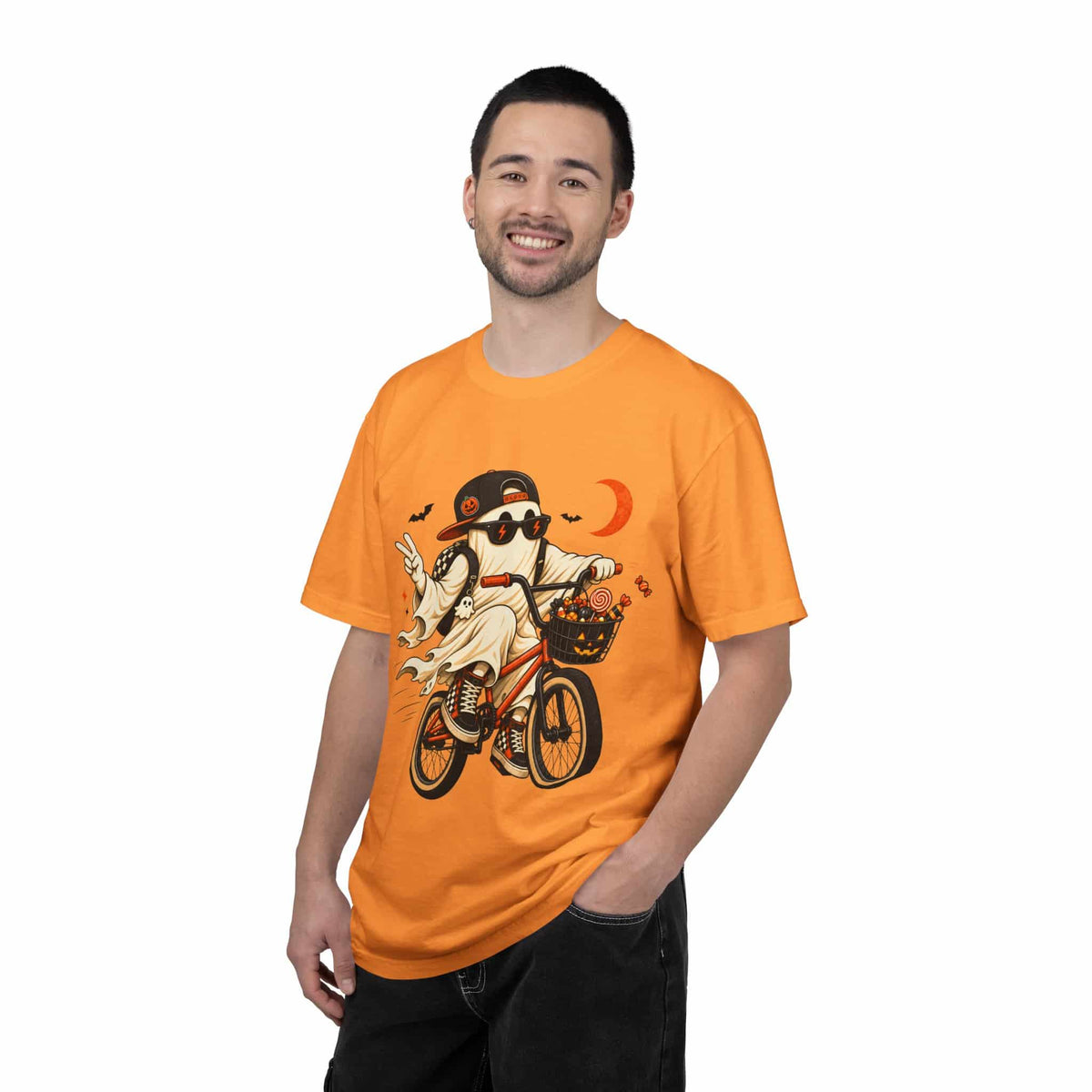 Gangster Mask Unisex Garment-Dyed T-shirt image 46