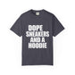 Graphic Print  Unisex Garment-Dyed T-shirt - POD0036 image