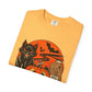 Midnight Cat Unisex Garment-Dyed T-shirt image 35