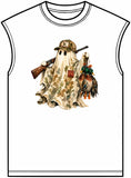Hunting Season Spooky Camo Mallards Unisex Garment-Dyed Muscle Tee image 0