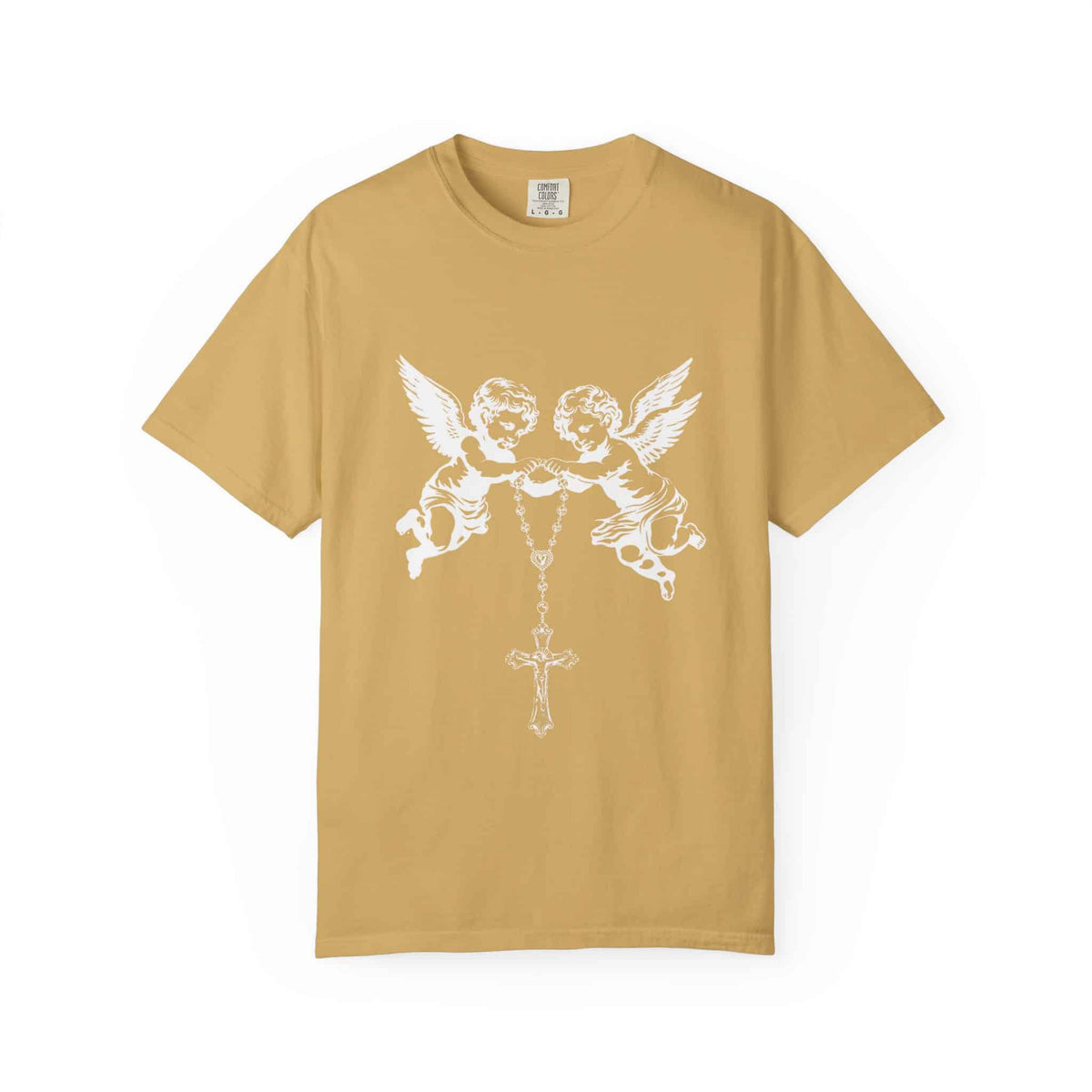 Heavenly Guardians Unisex Garment-Dyed T-shirt image