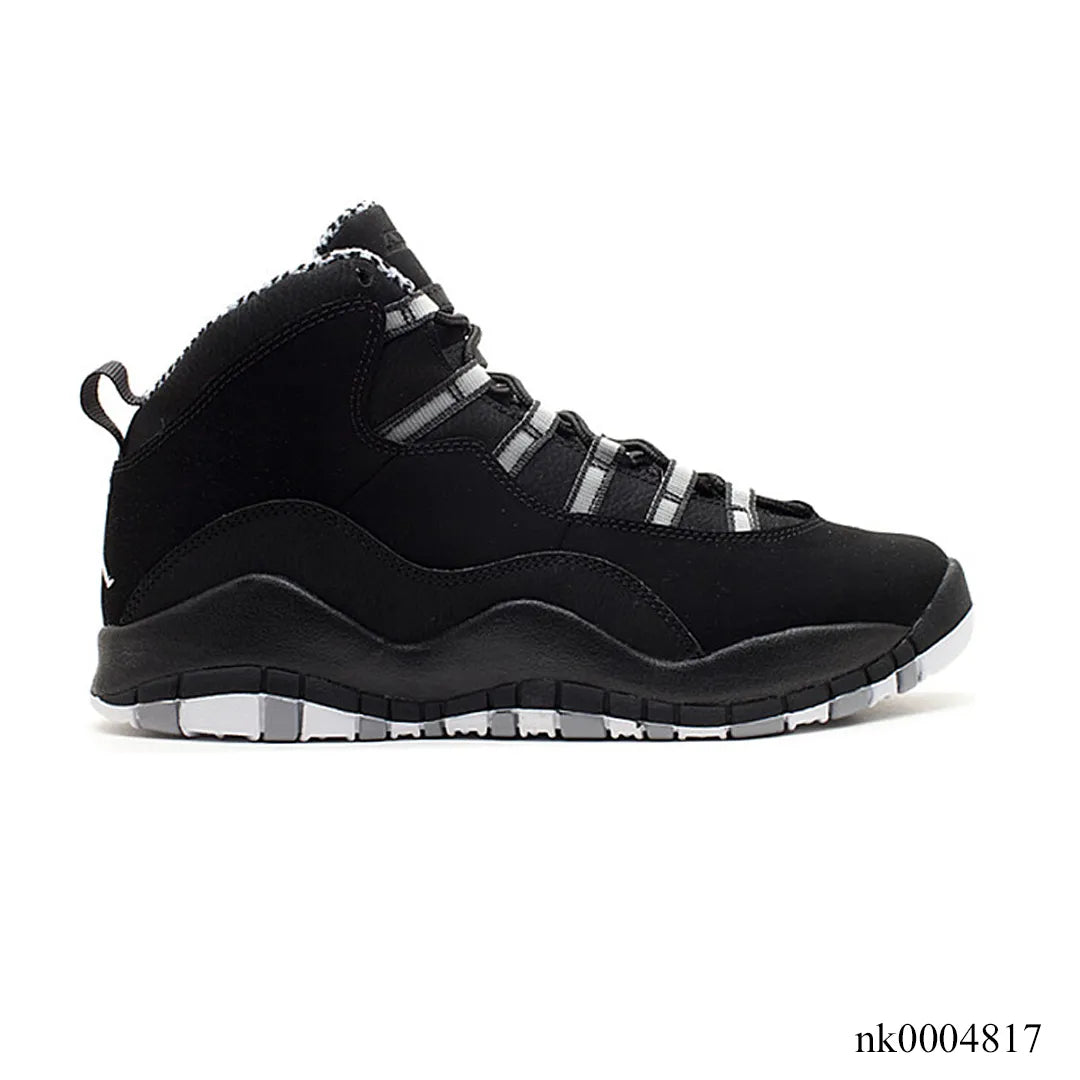 AJ 10 Black & White "Stealth" Shoes Sneakers - nk0004817 image
