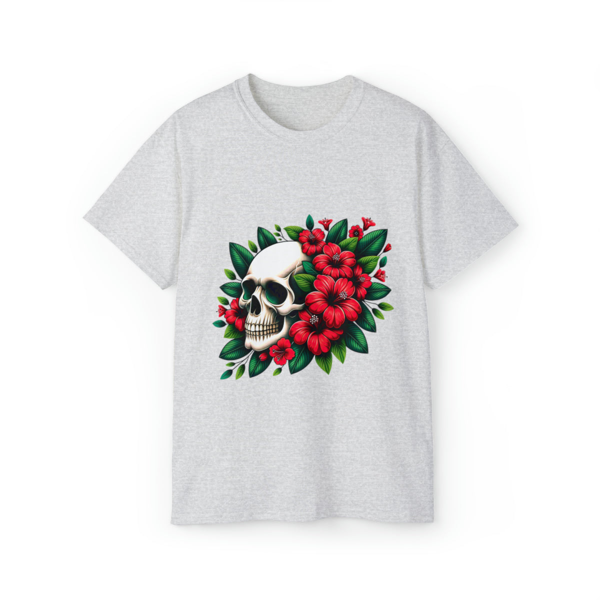Flower Skull T-Shirt image 4